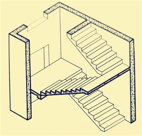 畫樓梯 對拱